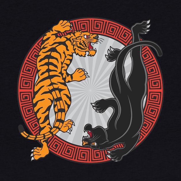 Tiger Martial Arts Yin Yang Panther by letnothingstopyou